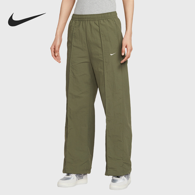 Nike/耐克正品Sportswear女士日常梭织中腰长裤FQ3589-222