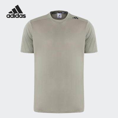 阿迪达斯男士休闲短袖T恤