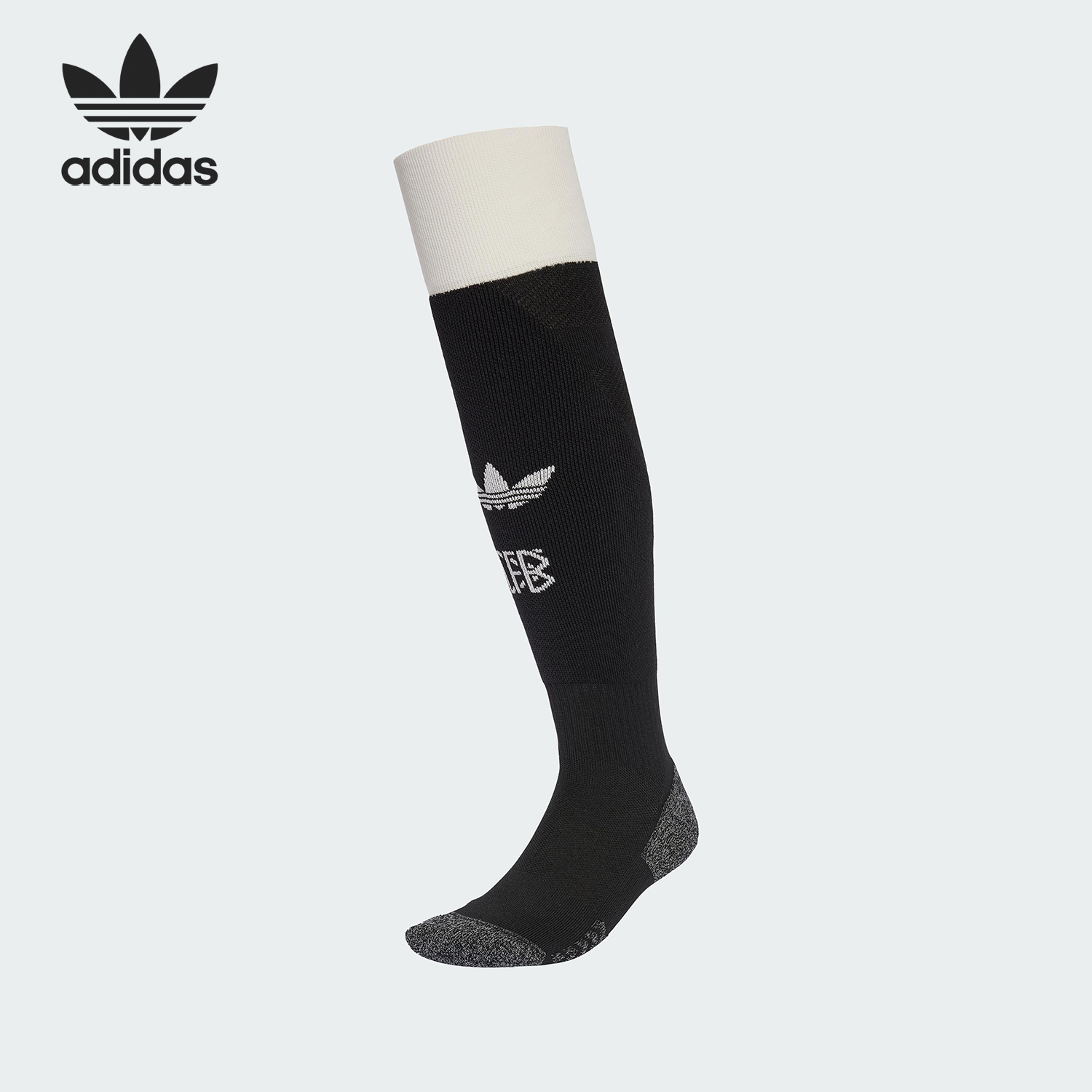 Adidas/阿迪达斯正品三叶草男士足球运动长袜一双装JY0259