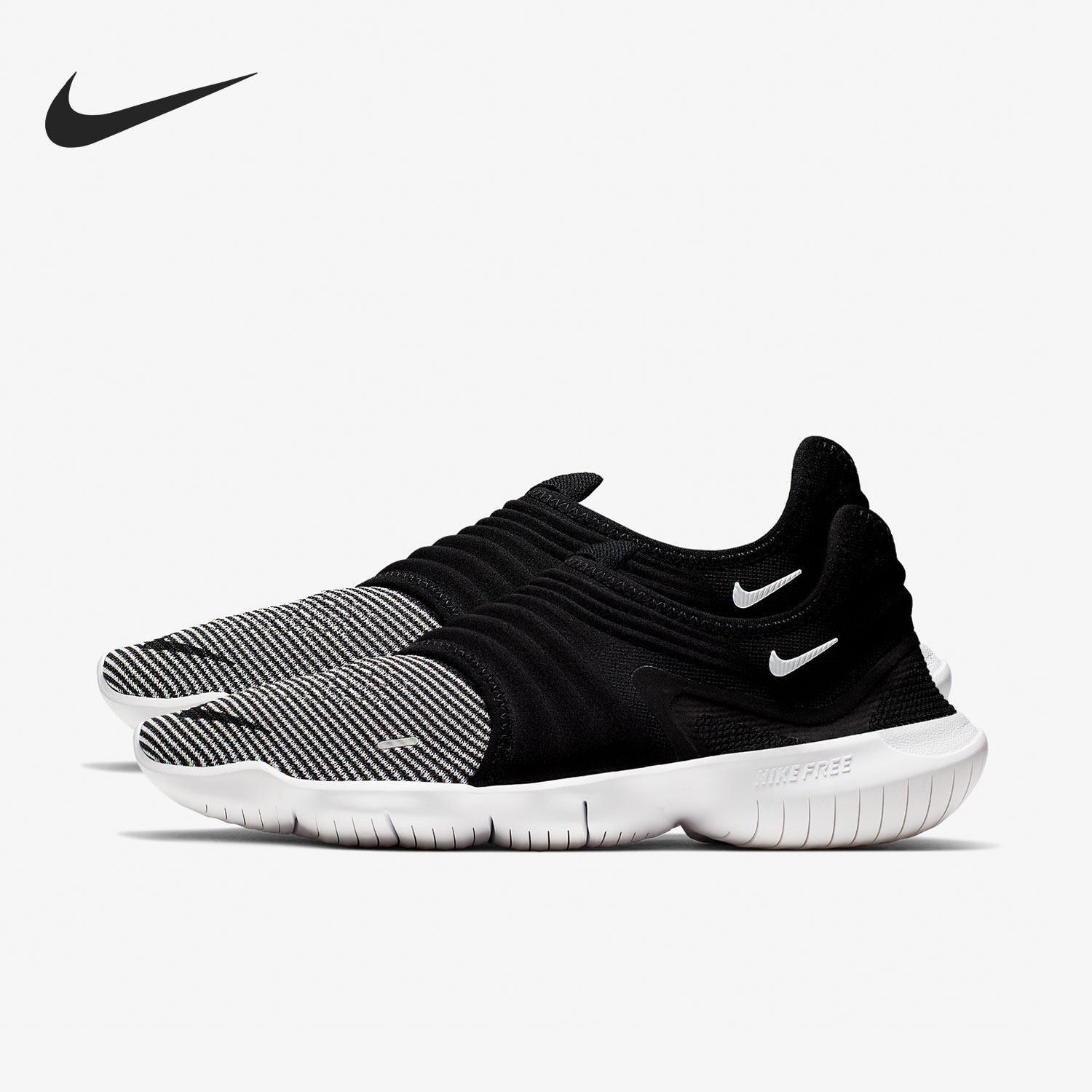 Nike/耐克正品Free RN Flyknit3.0男子轻便跑步鞋AQ5707-005