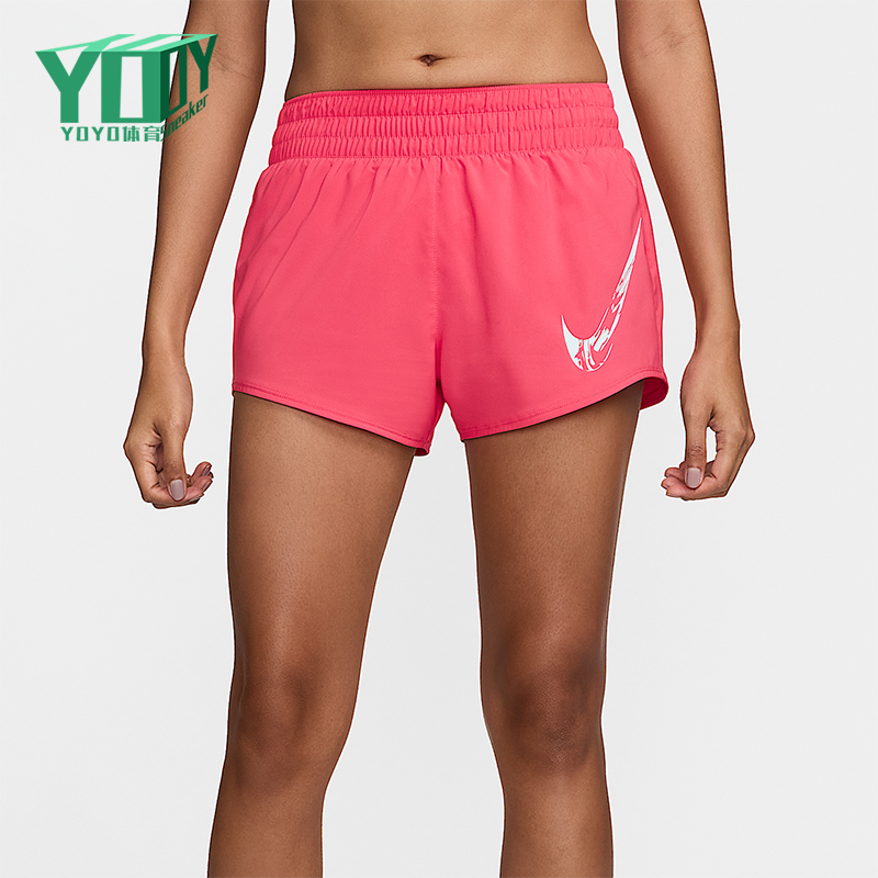 Nike/耐克正品One女士运动舒适休闲时尚训练透气短裤FV6365-629