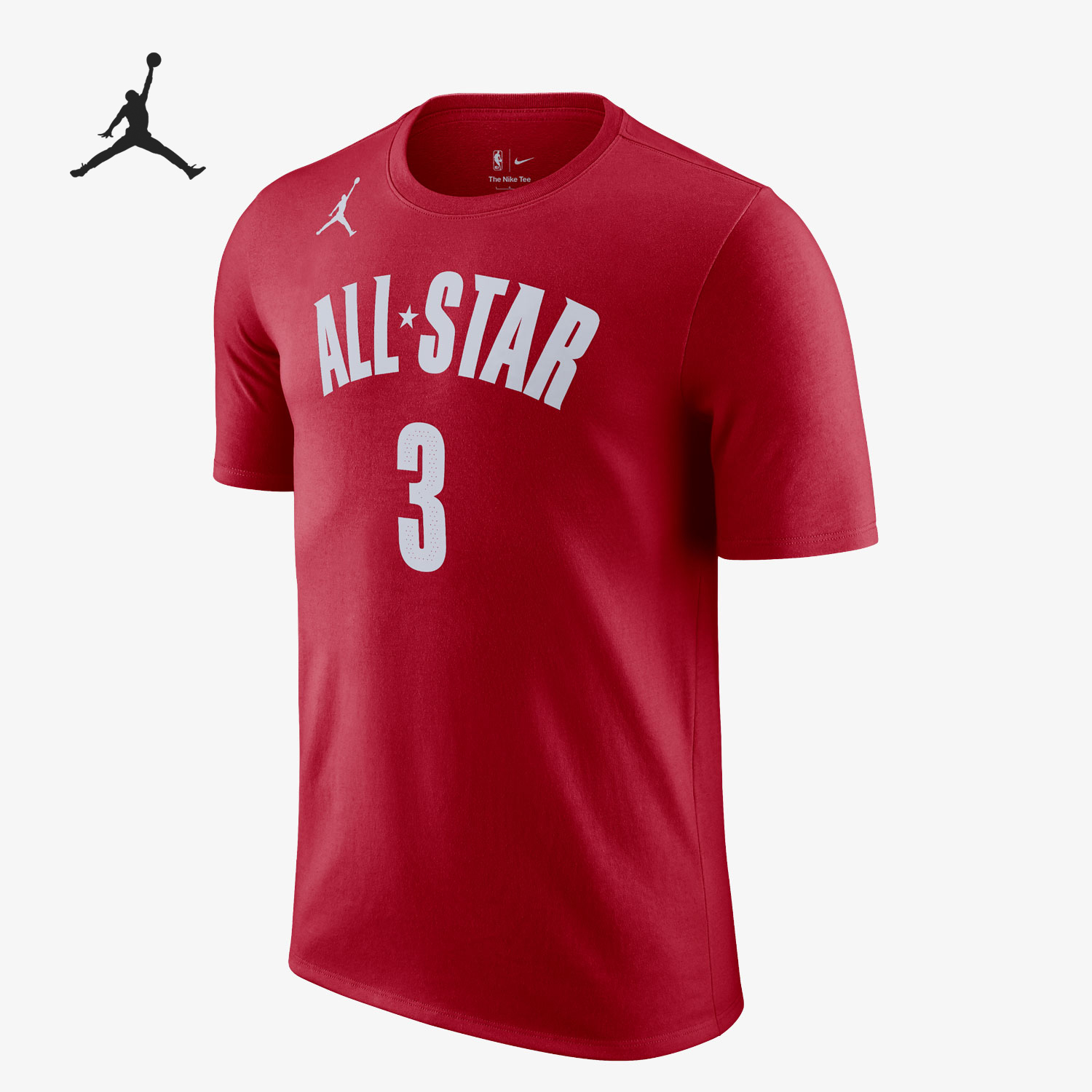 Nike/耐克正品JORDAN男士保罗全明星篮球运动短袖DX9894-697