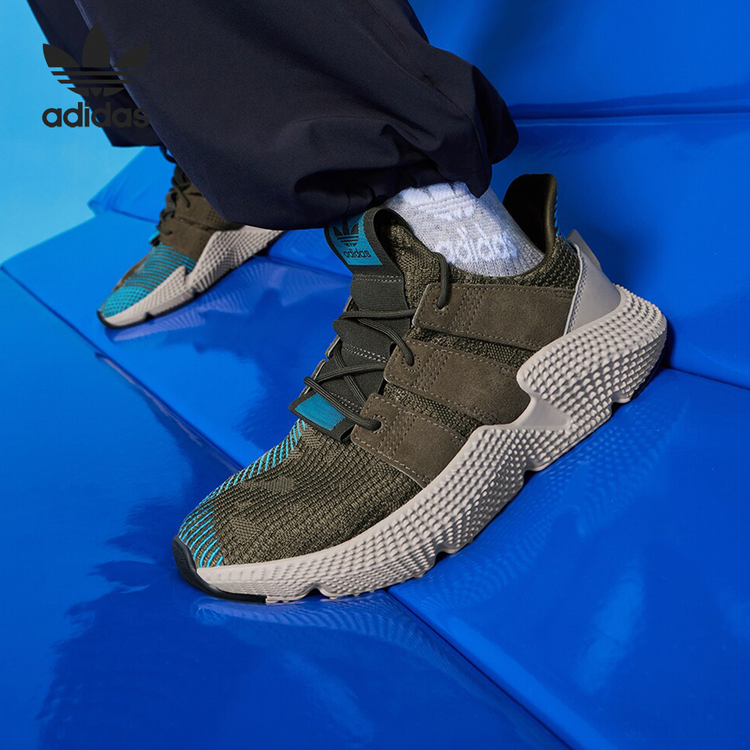 Adidas/阿迪达斯正品三叶草男女低帮耐磨休闲运动鞋IH2212