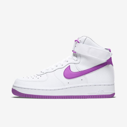 Nike耐克正品Air Force 1女高帮防滑轻便系带板鞋334031-112