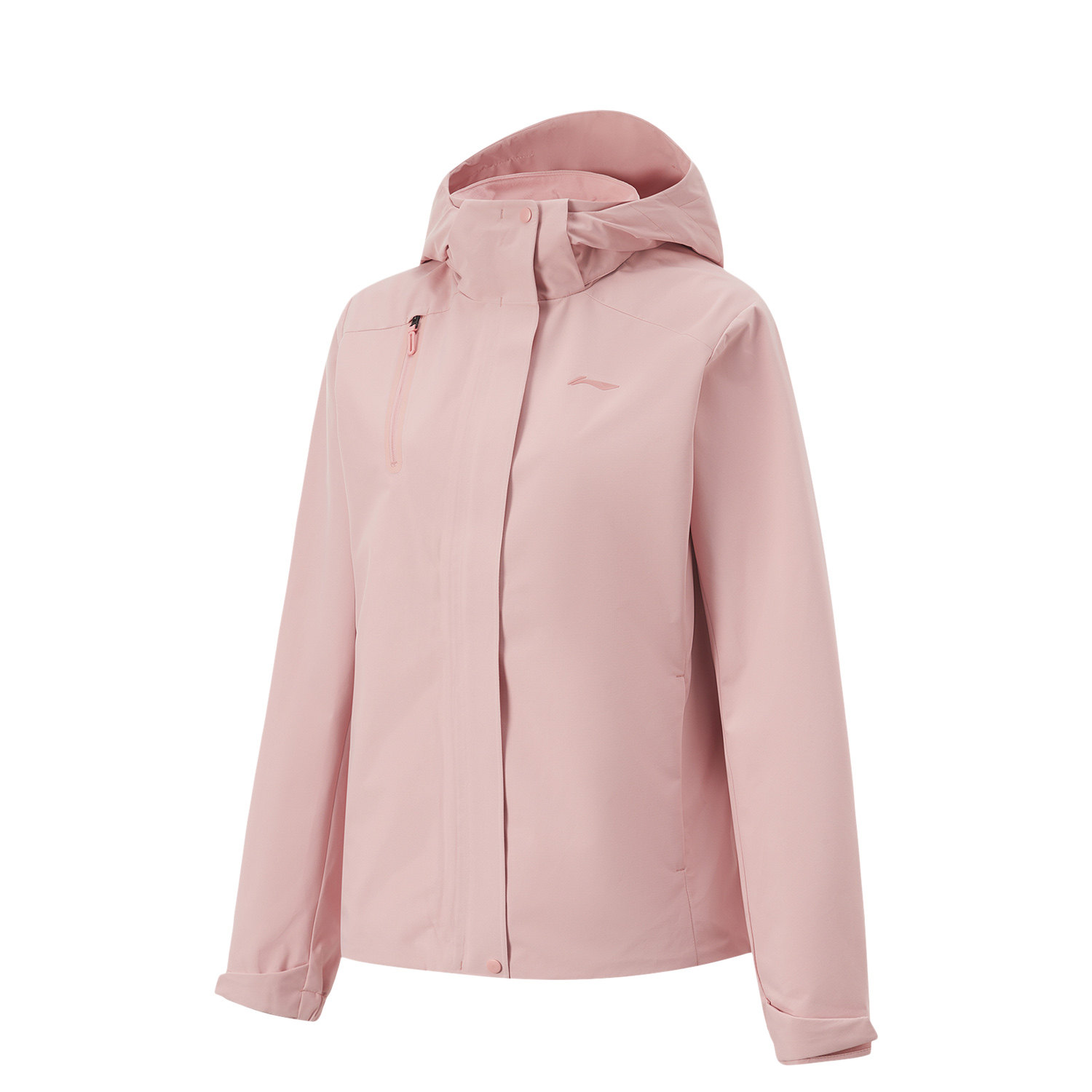 李宁正品女子保暖三合一冲锋衣