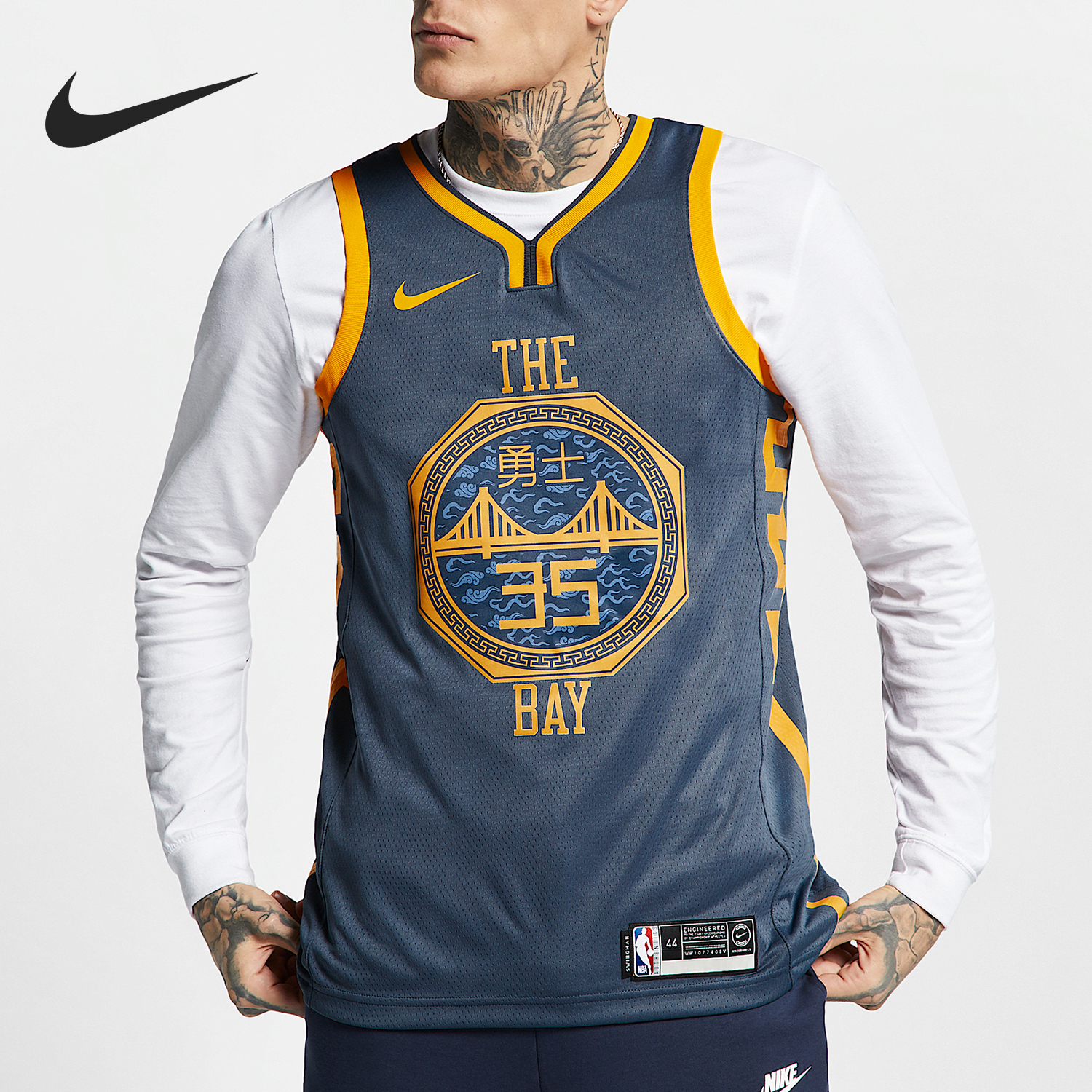 Nike/耐克正品2024新款男士运动篮球无袖背心T恤AJ4610-430