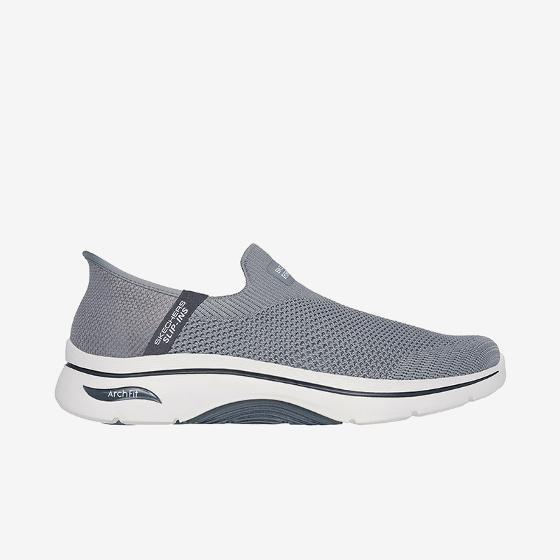 Skechers/斯凯奇正品GO系列男士缓震透气支撑一脚蹬健步鞋