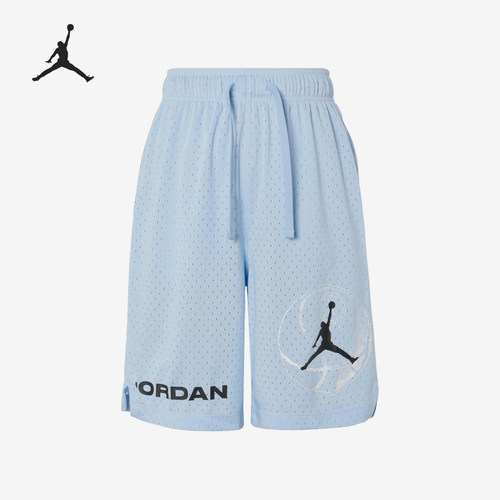 Nike/耐克正品JORDAN男士网眼运动透气蓝球短裤DZ4123-425