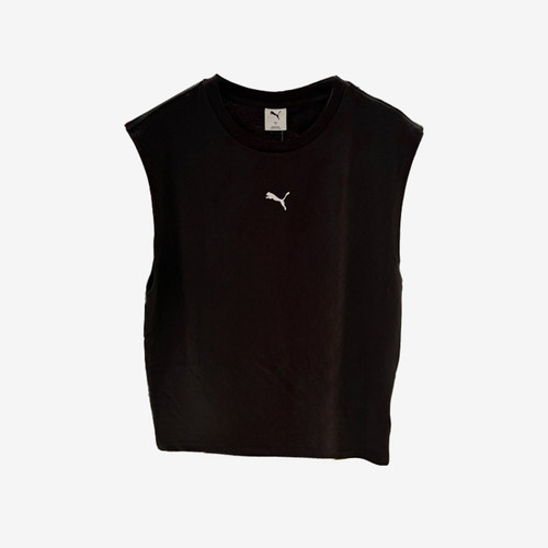 Puma/彪马正品2025男士经典训练运动透气无袖T恤692572-01