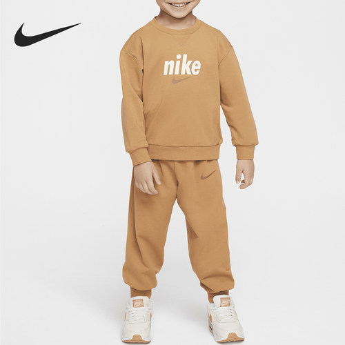 耐克婴童时尚卫衣针织长裤套装