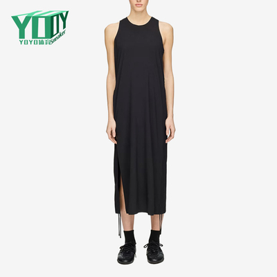 Adidas/阿迪达斯正品Y-3女士时尚透气轻盈无袖连衣裙KD1482