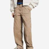 10027245 Converse A03 女士多口袋舒适中腰工装 长裤 匡威正品 新款