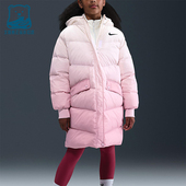 耐克正品 冬季 大童休闲时尚 Nike 保暖御寒运动羽绒服IR0029 663