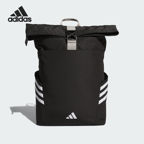 Adidas/阿迪达斯正品ROLL TOP BP男女大容量运动双肩包KC0270