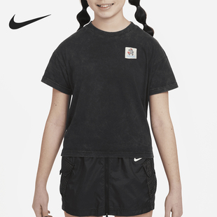Nike/耐克正品Sportswear大童圆领日常休闲短袖T恤FV5416-010