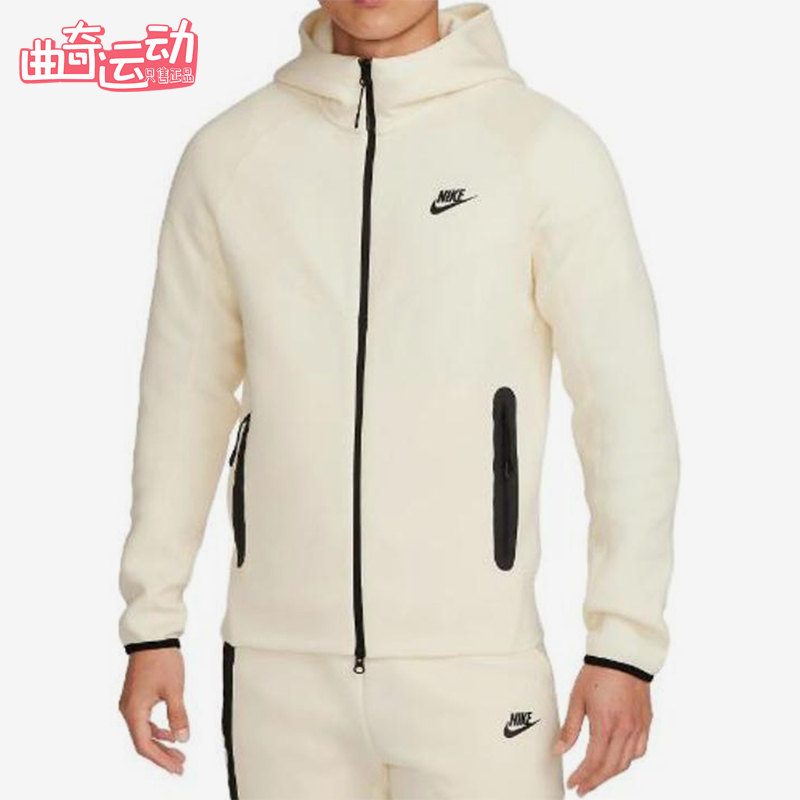 Nike/耐克正品2025冬季款男士日常运动连帽拉链外套FB7922-113