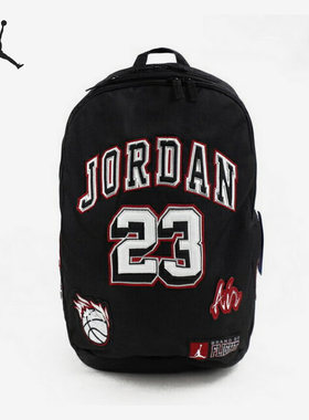 Nike/耐克正品JORDAN男女便携大容量印花双肩包FV4558-011