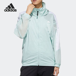 WINDBREAK女士户外夹克外套FM7515 阿迪达斯正品 Adidas