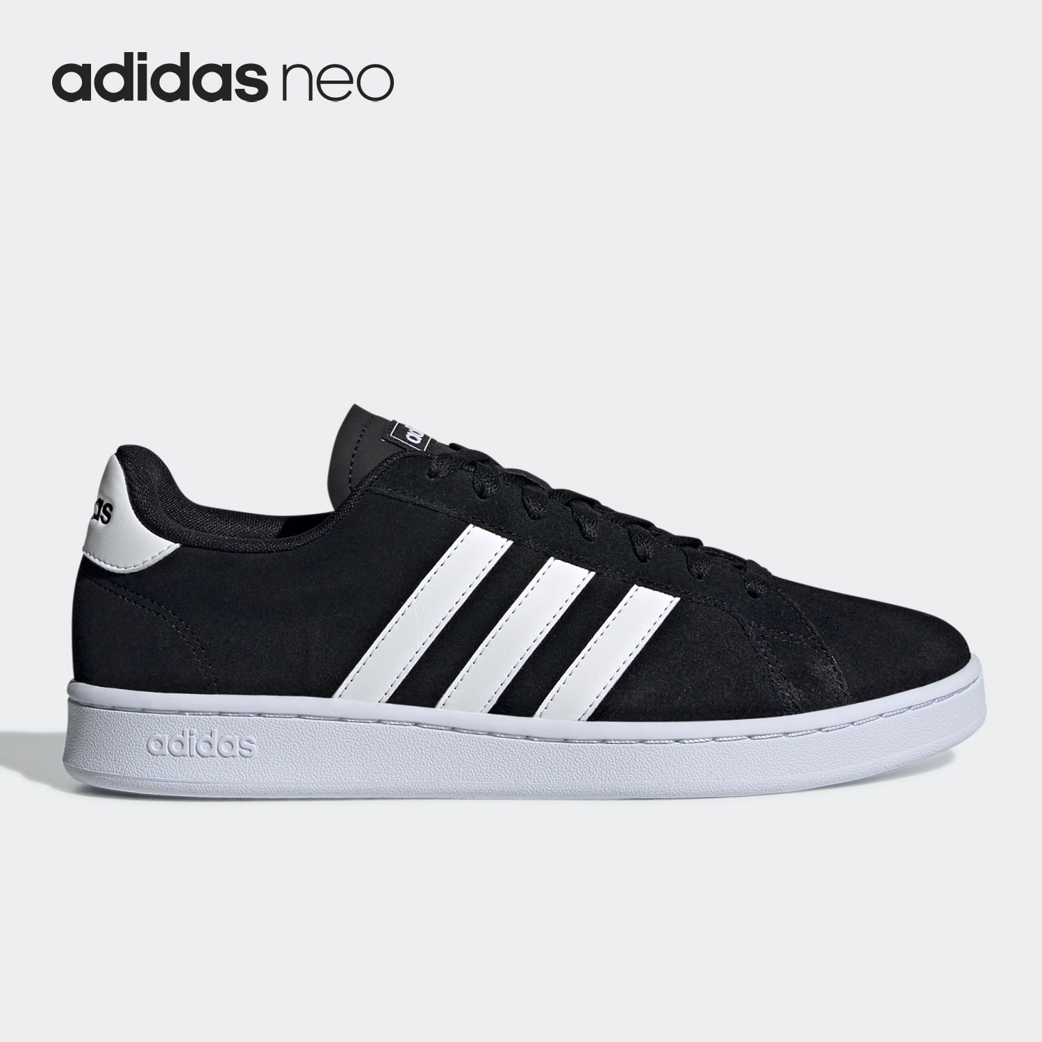 Adidas/阿迪达斯正品NEO男子休闲低帮时尚耐磨运动板鞋H04556