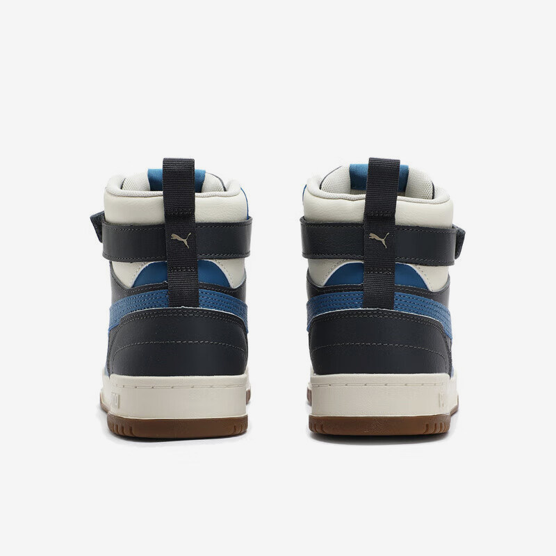 彪马男女运动中帮拼接耐磨板鞋