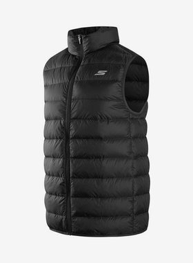 Skechers/斯凯奇男子正品运动羽绒马甲清仓特价P322M048-0018