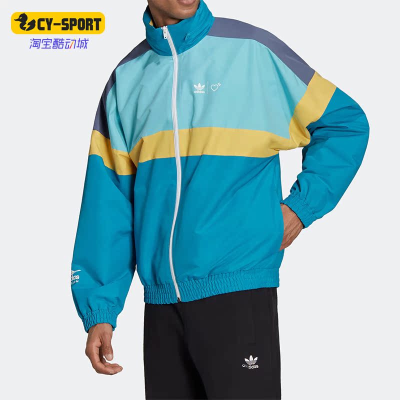 Adidas/阿迪达斯正品三叶草 Human Made联名男子休闲夹克HA9997
