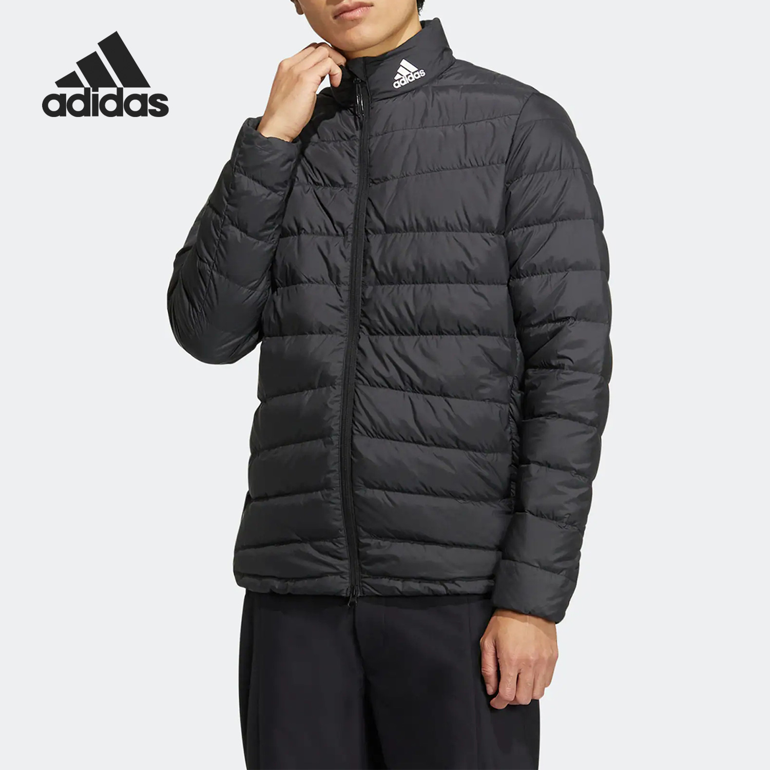 阿迪达斯正品男子羽绒服