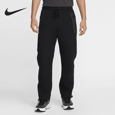 Nike/耐克正品Tech男士休闲运动针织抽绳直筒长裤HJ6534-010