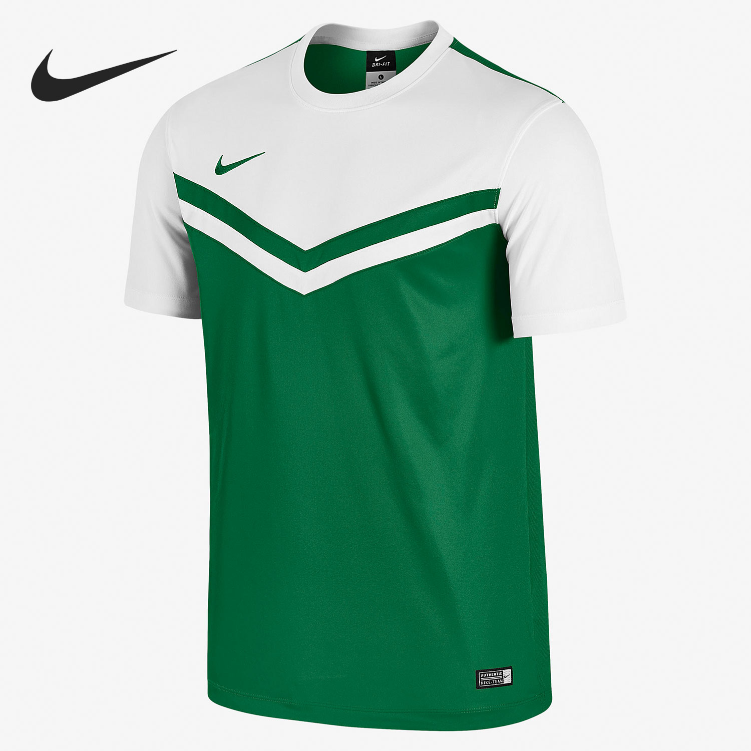 Nike/耐克正品男子夏季透气足球训练运动短袖T恤 608023-301