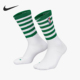 Nike 100 DA4952 耐克正品 波士顿凯尔特人队男女运动袜一双装
