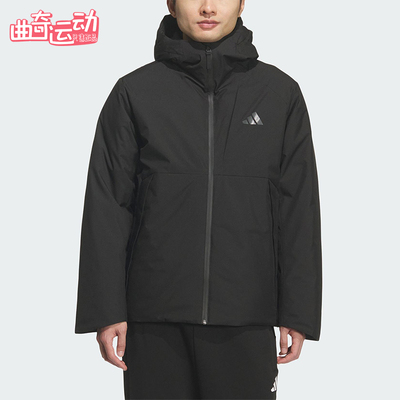 Adidas/阿迪达斯正品冬季男士新款连帽保暖运动羽绒服外套KQ5505