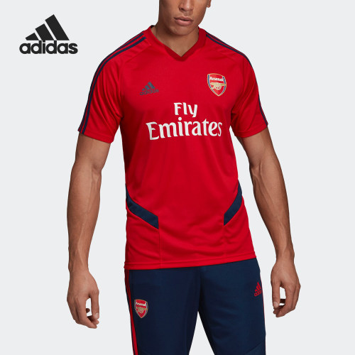 Adidas/阿迪达斯正品AFC TR JSY男子透气训练短袖运动球衣EH5701