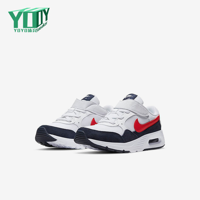 Nike/耐克正品AirMaxSC新款儿童白蓝色经典休闲运动鞋CZ5356-103