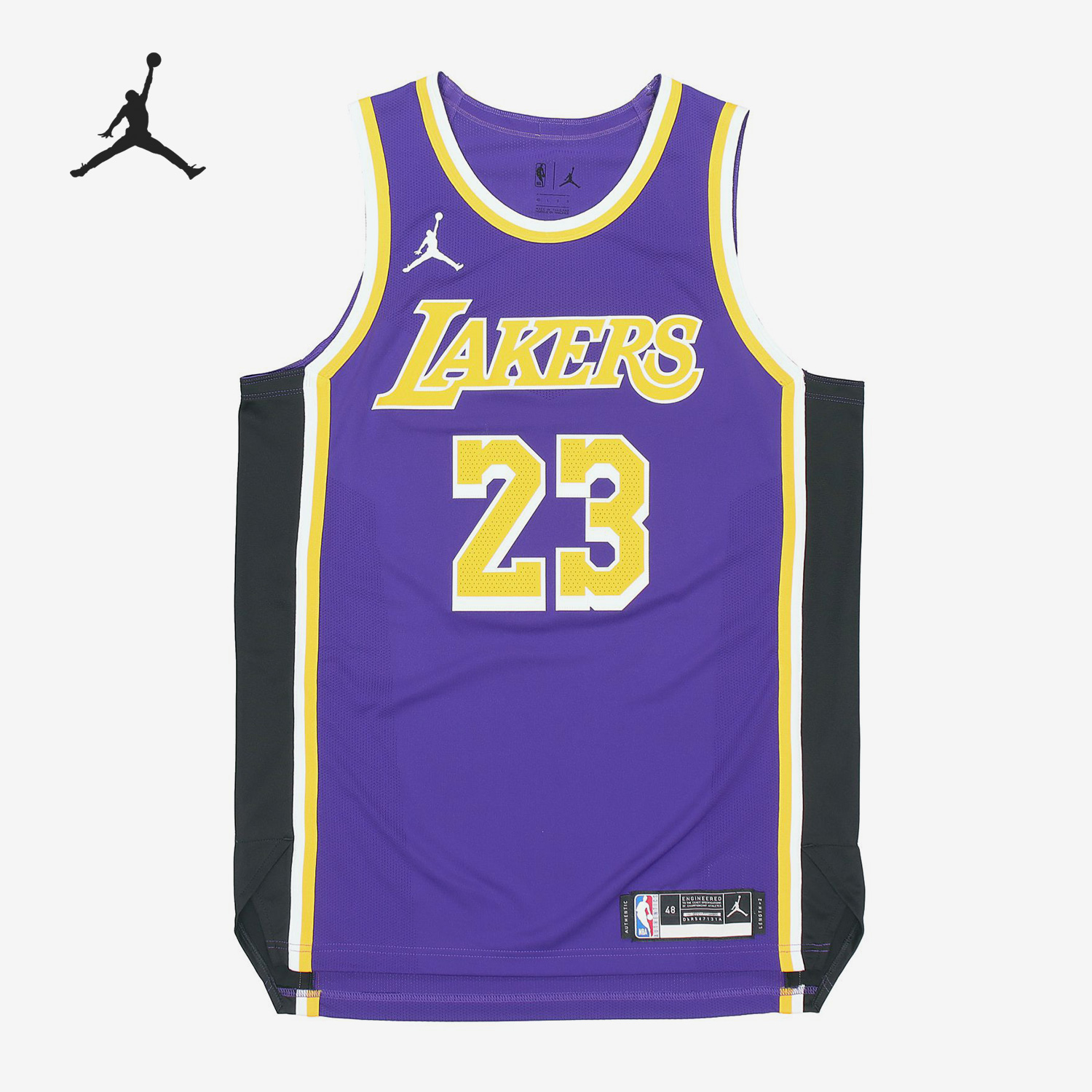 Nike/耐克 正品NBA洛杉矶湖人男子篮球无袖运动球衣CV8856-511