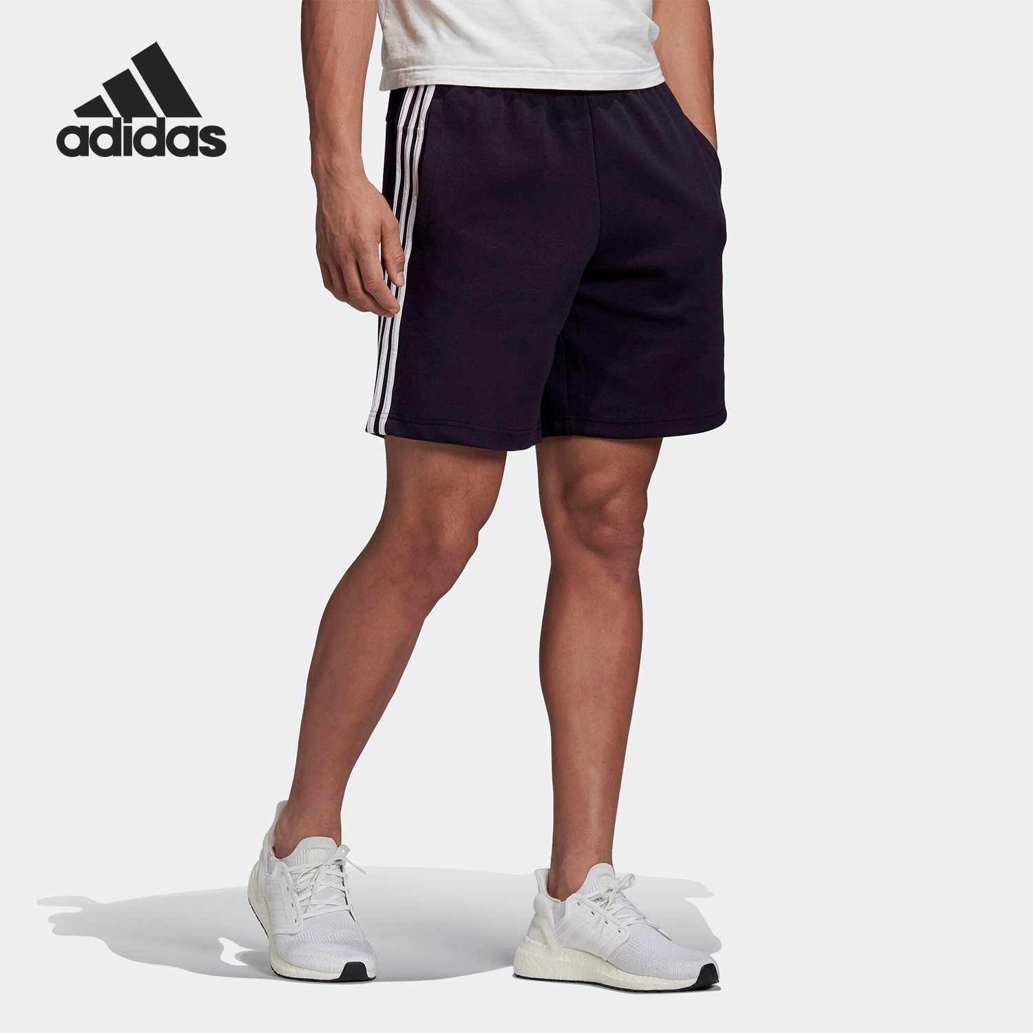 Adidas/阿迪达斯正品M MH 3S Short 男子休闲运动型格短裤FT2954