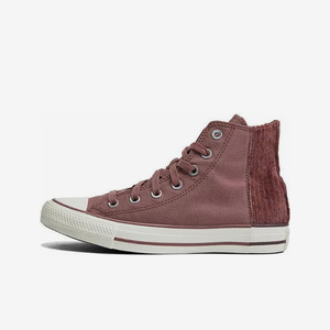 Converse匡威复古灯芯绒拼接防滑耐磨高帮运动休闲帆布鞋A01343C