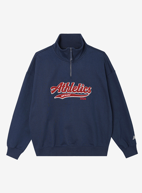 New Balance/NB正品2025新款男子美式复古卫衣套头衫NCE41081-MNV