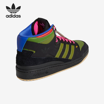 阿迪达斯男士防滑休闲板鞋