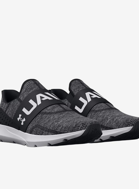 UA/安德玛正品W Surge 3 Slip女子轻便透气低帮跑步鞋3026507-001