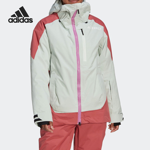 Adidas/阿迪达斯正品TERREX户外女士运动保暖滑雪棉服HI5484