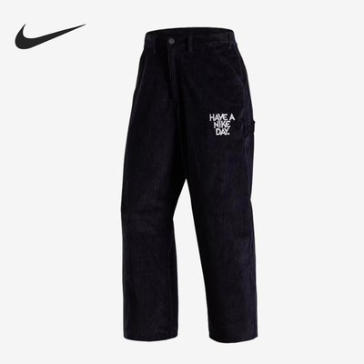 Nike/耐克正品当季新款男士灯芯绒工装直筒长裤HF0354-010