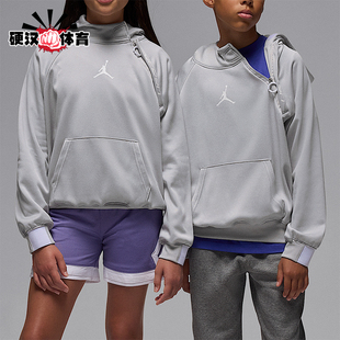 Nike/耐克正品JORDAN大童连帽套头印花经典运动卫衣IO2563-067