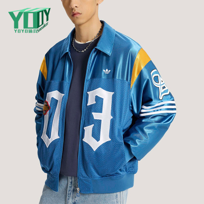 Adidas/阿迪达斯正品三叶草男士经典休透气闲运动宽松夹克KS2892