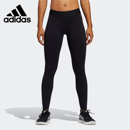 Adidas/阿迪达斯正品ASK 360 LONG T 女子训练运动紧身裤 FJ7138