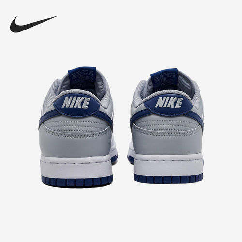 Nike/耐克正品DunkRetro新款男白蓝色街头休闲板鞋HF5441-118