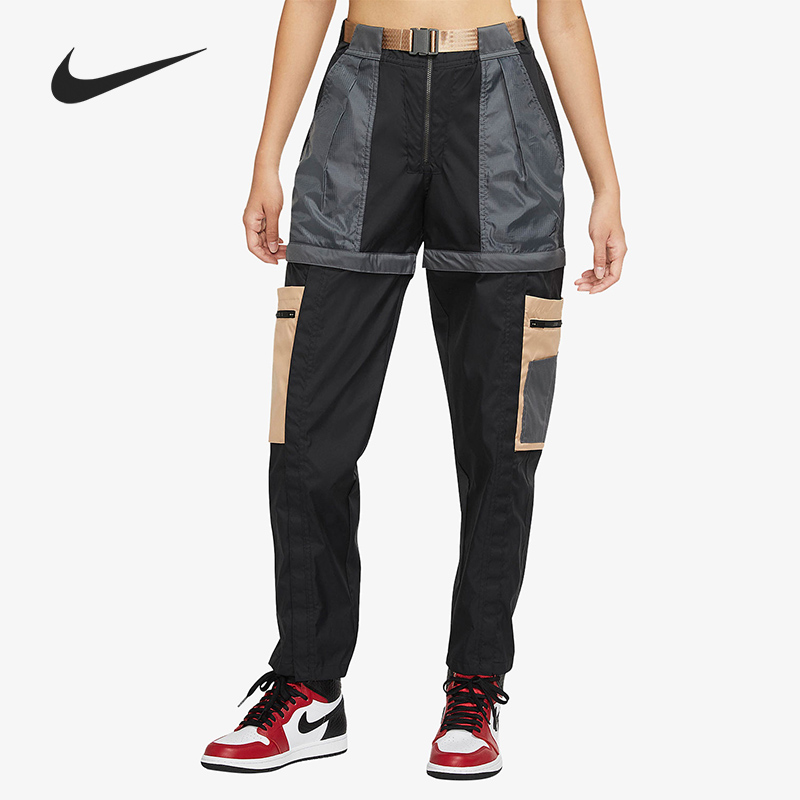 Nike/耐克正品当季新款女子休闲耐磨透气梭织休闲长裤 DD7098-010