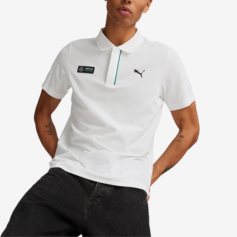Puma/彪马正品Mercedes AMG男士简约跑步户外POLO衫538478-03