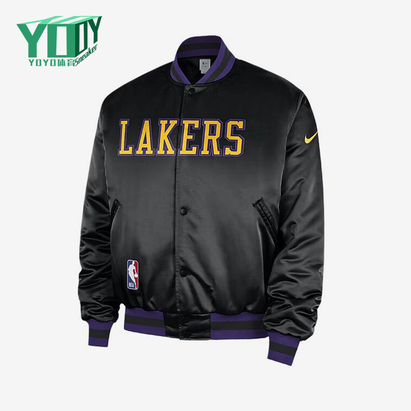 Nike/耐克正品新款男黑紫色球类运动篮球经典棒球服HQ5766-010