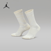 耐克正品 JORDAN男女款 针织透气运动袜一双装 Nike FZ2017 201