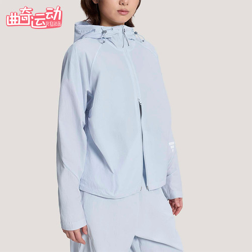 Adidas/阿迪达斯正品FOS WOVEN JACKET女士轻盈连帽夹克KS2733